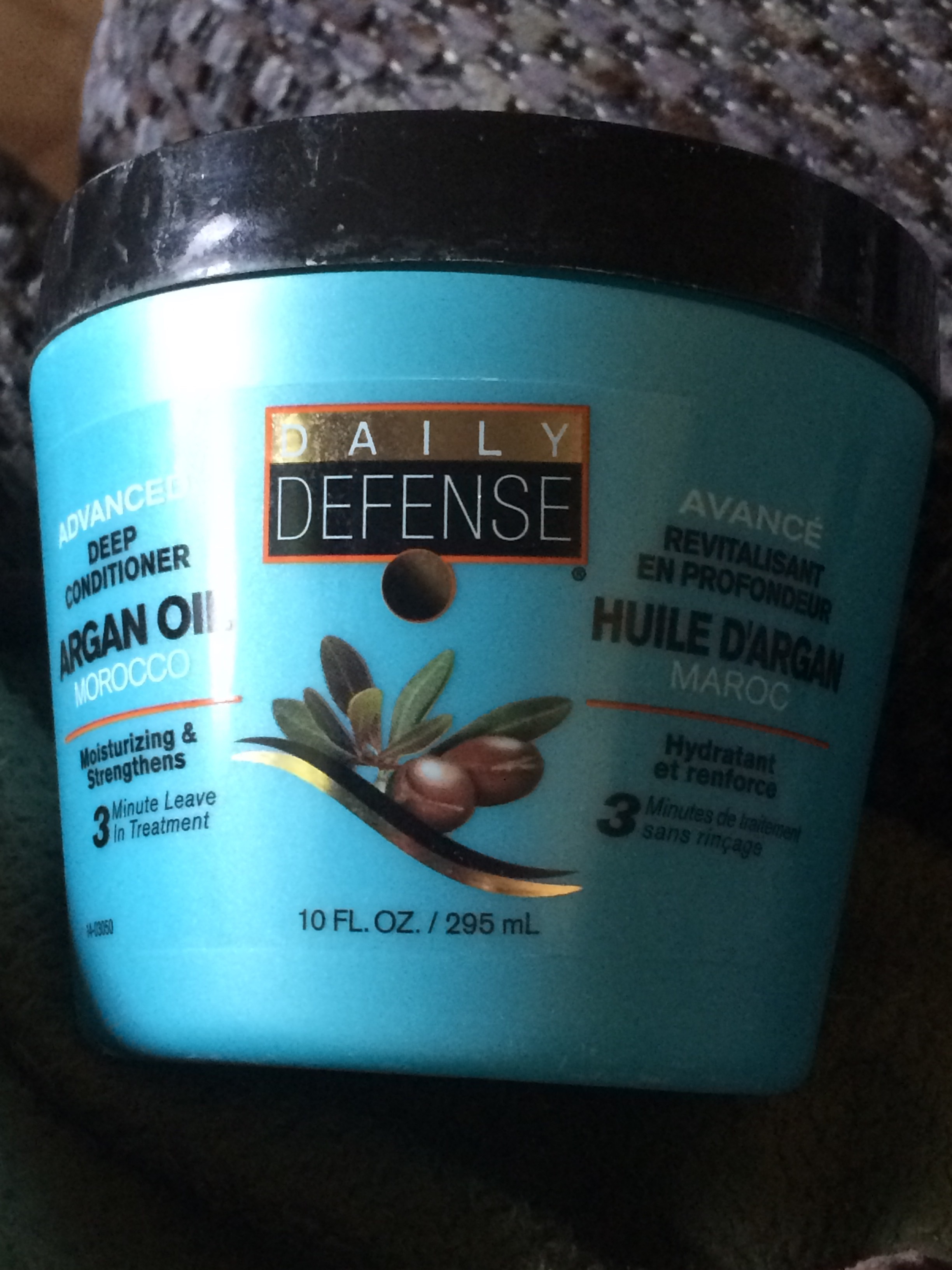 daily defense argan oil deep conditioner review