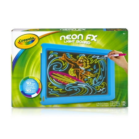 crayola neon fx light board review