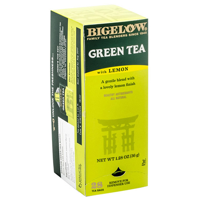 bigelow green tea with lemon review