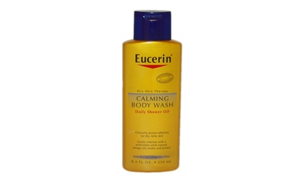 eucerin calming body wash daily shower oil reviews