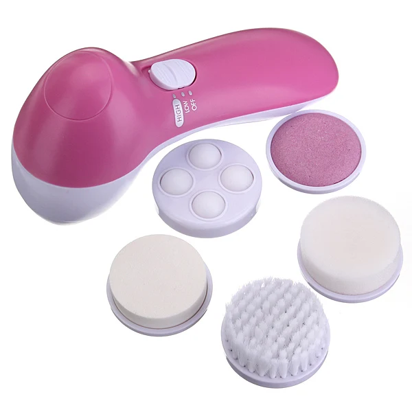 5 1 multifunction electric face facial cleansing brush review