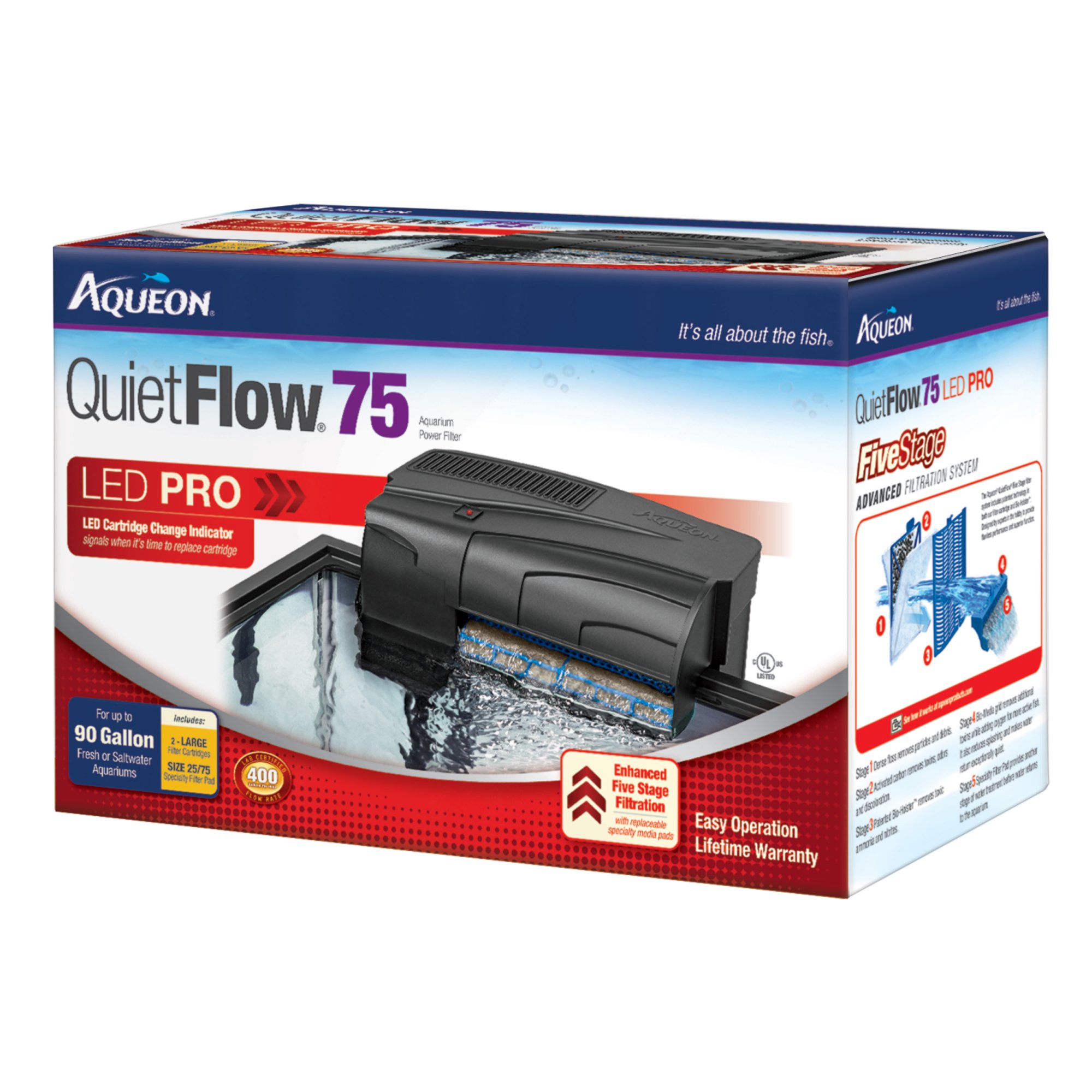 aqueon quietflow 55 75 review