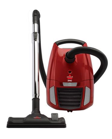 bissell zing bagged canister vacuum reviews