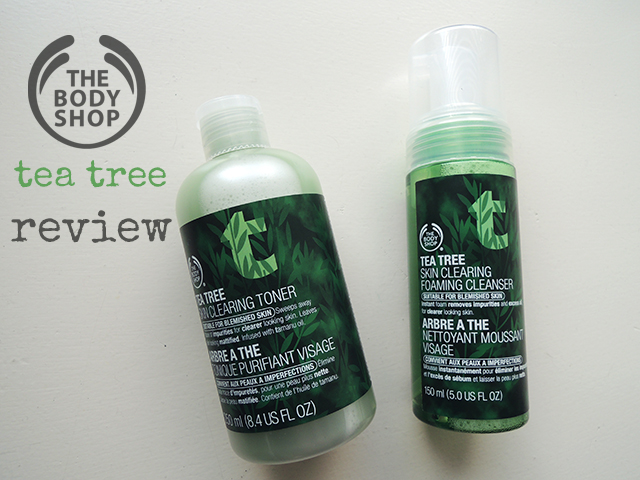 body shop tea tree cleanser review