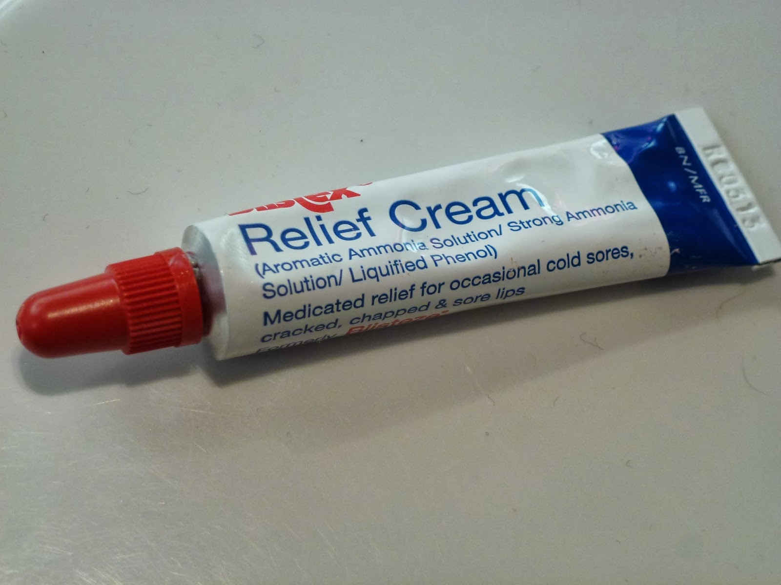 blistex lip relief cream review