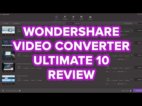 wondershare video converter ultimate review